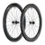 Wheels Industry Nine Industry Nine Solix SL i9 65 Wheel Front and Rear 700C / 622 Holes: F: 24 R: 24 F: 12mm R: 12mm F: 100 R: 142 Disc Center Lock Shimano Road 11 Set Dark Slate Gray