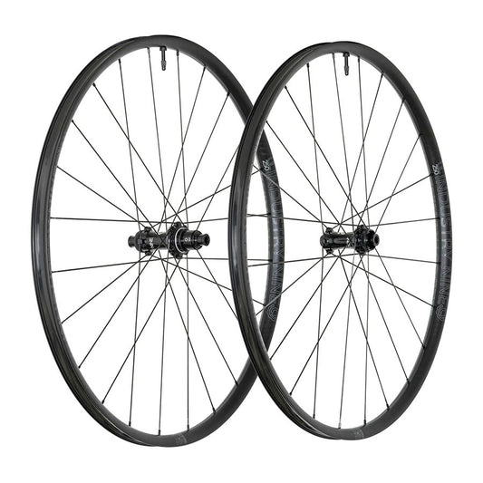 Wheels Industry Nine Industry Nine Solix SL UL250 CX Wheel Front and Rear 700C / 622 Holes: F: 24 R: 24 F: 12mm R: 12mm F: 100 R: 142 Disc Center Lock SRAM XD-R Set Dark Slate Gray