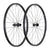 Wheels Industry Nine Industry Nine Solix SL UL250c CX Wheel Front and Rear 700C / 622 Holes: F: 24 R: 24 F: 12mm R: 12mm F: 100 R: 142 Disc Center Lock Shimano Road 11 Set Dark Slate Gray