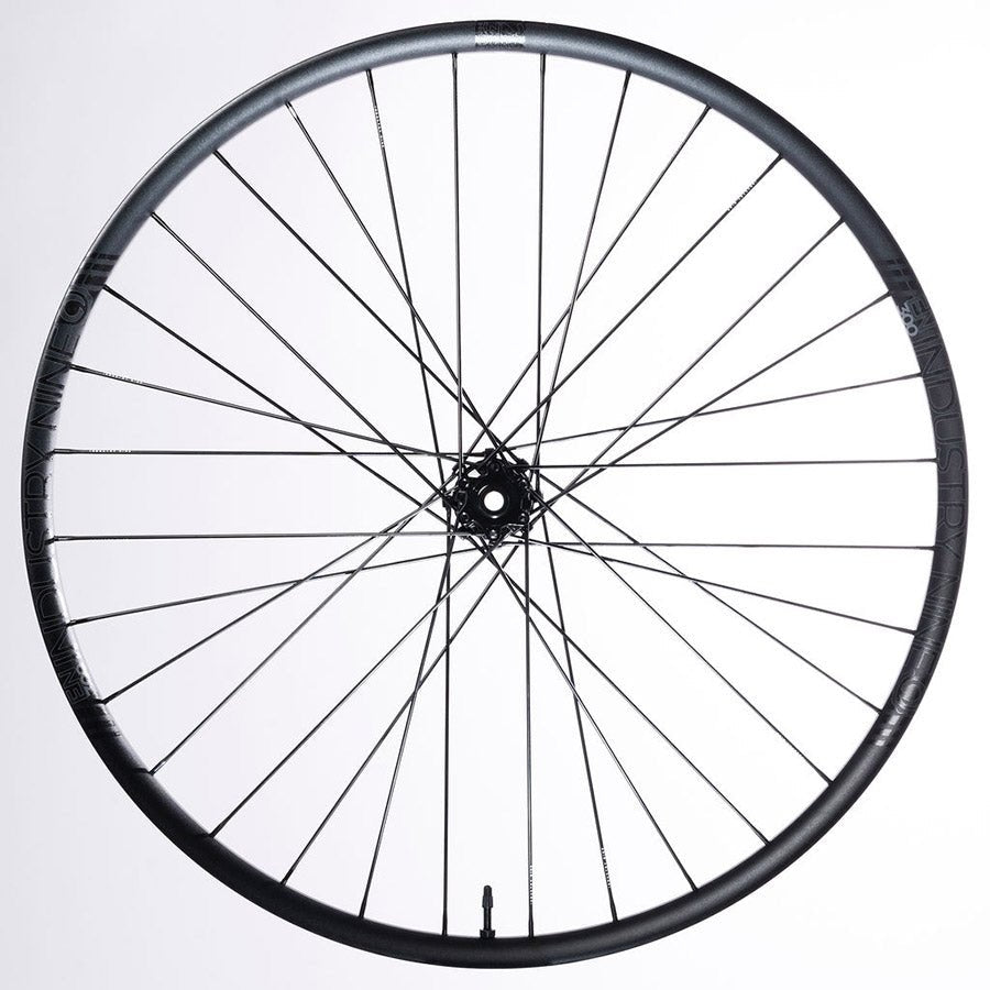 Wheels Industry Nine Industry Nine Hydra 2 Enduro Wheel Front 29 / 622 Holes: 32 15mm TA 110mm Boost Disc IS 6-bolt Dark Slate Gray