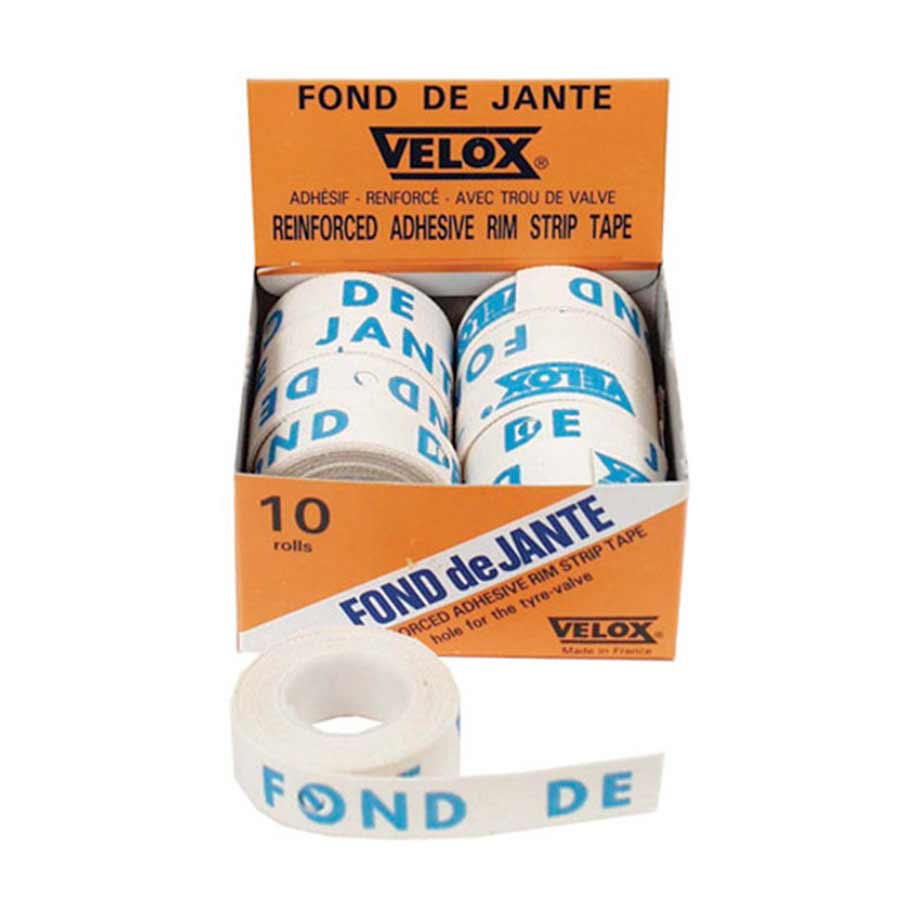 Rim Accessories Velox Velox 22mm Cloth RimTape Box/10 Light Gray