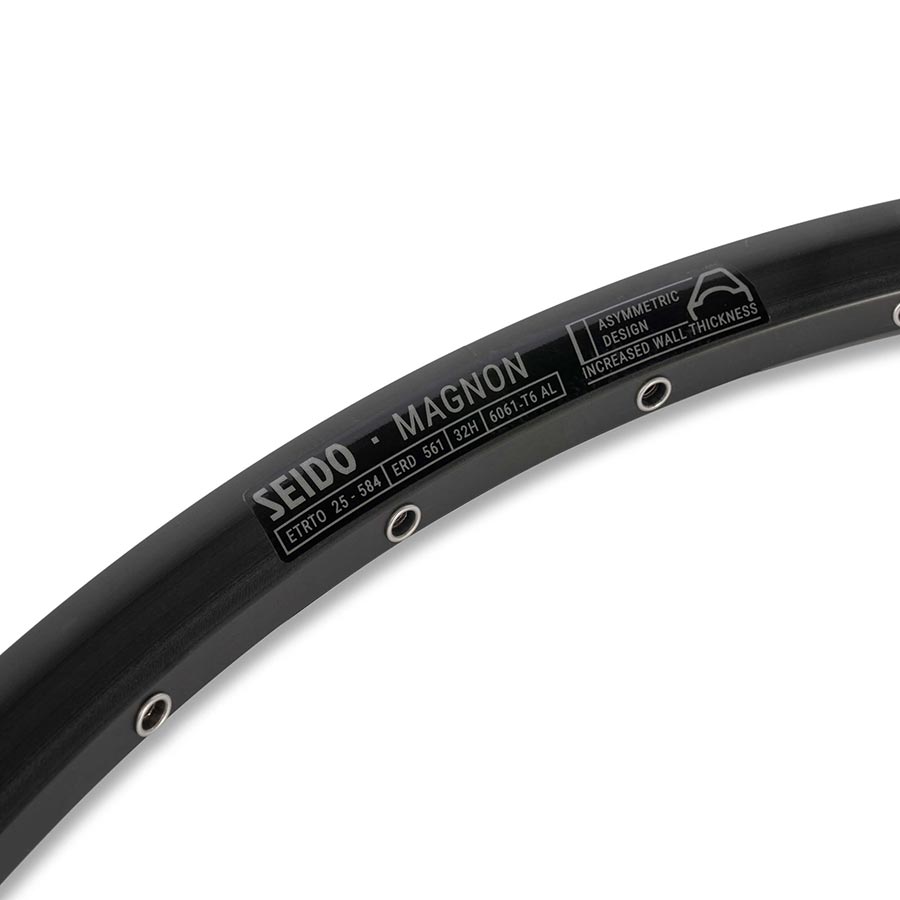 Rims Seido Seido Magnon Rim 650B Holes: 32 Black Dark Slate Gray