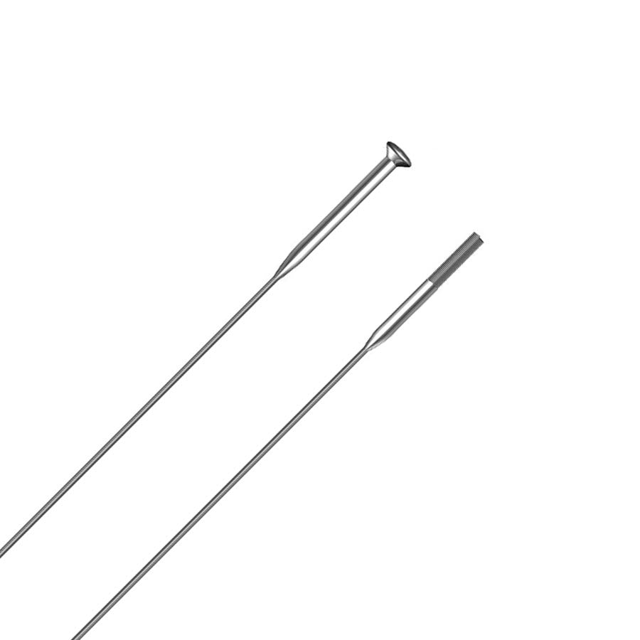 Sapim CX-Ray Spokes Bladed Straight Pull Silver 2.0 Length: 310mm No threads Cut to size Pack of 100