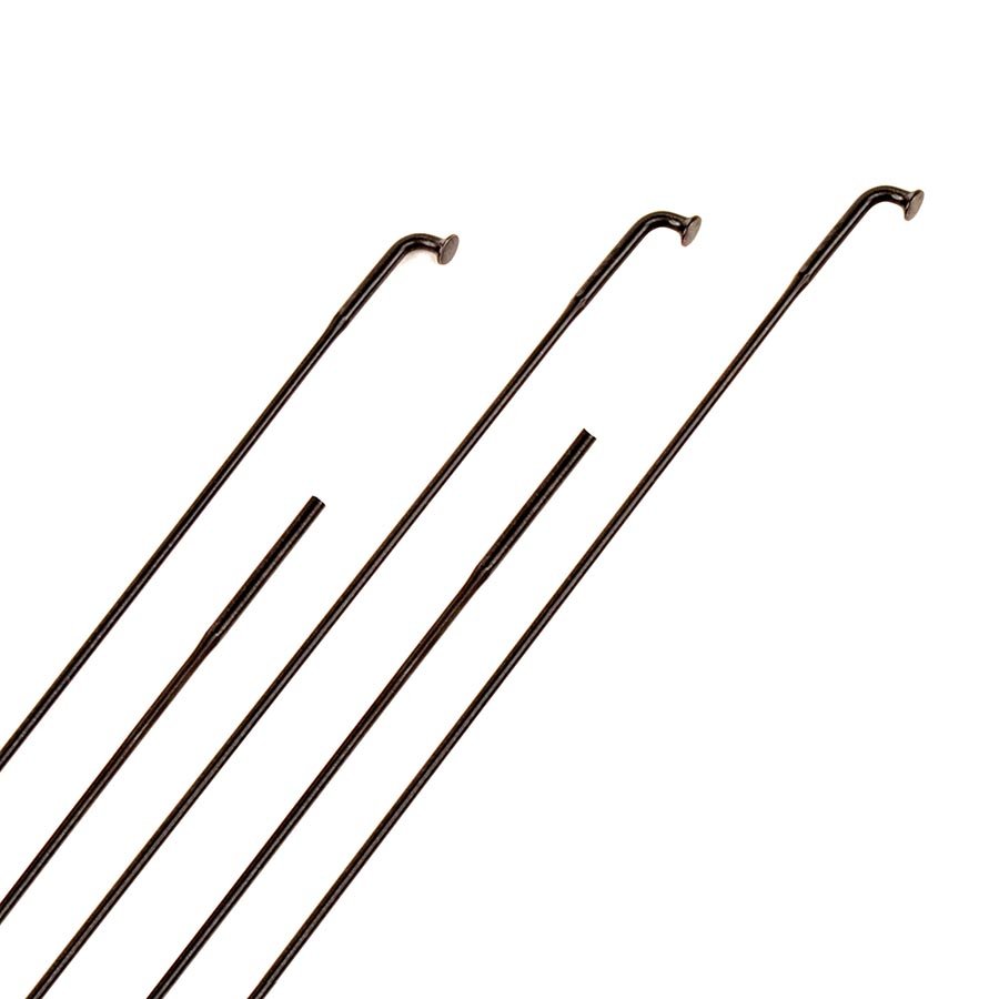 Spokes Sapim Sapim Laser Spokes J-Bend Black 2.0/1.5/2.0 Length: 270mm No threads Cut to size Pack of 100 White Smoke