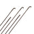 Spokes Sapim Sapim Laser Spokes J-Bend Black 2.0/1.5/2.0 Length: 270mm No threads Cut to size Pack of 100 White Smoke