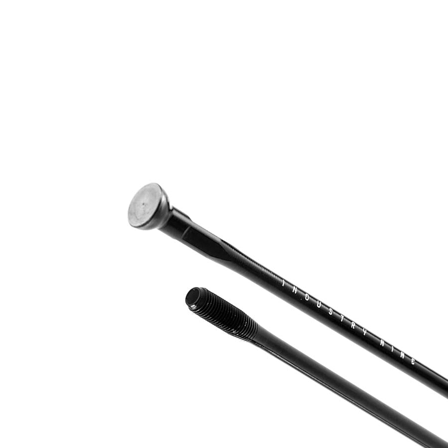 Spokes Industry Nine Industry Nine I9 Aluminum Black Spokes  0.114-0.106 Length: 300 Dark Slate Gray