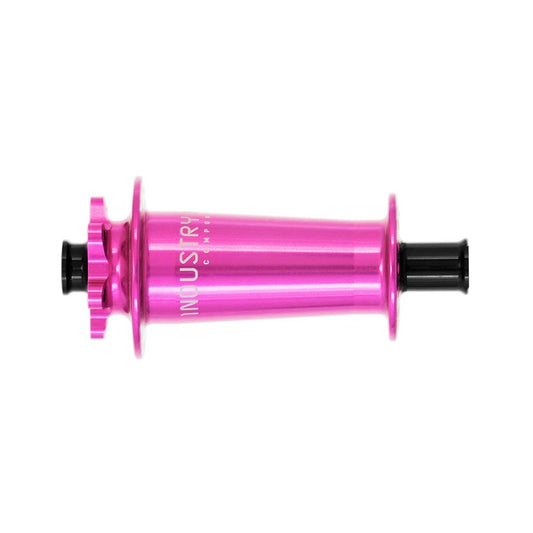 Hubs Industry Nine Industry Nine Hydra Front TA Hub 15x110mm 32h Pink Hot Pink