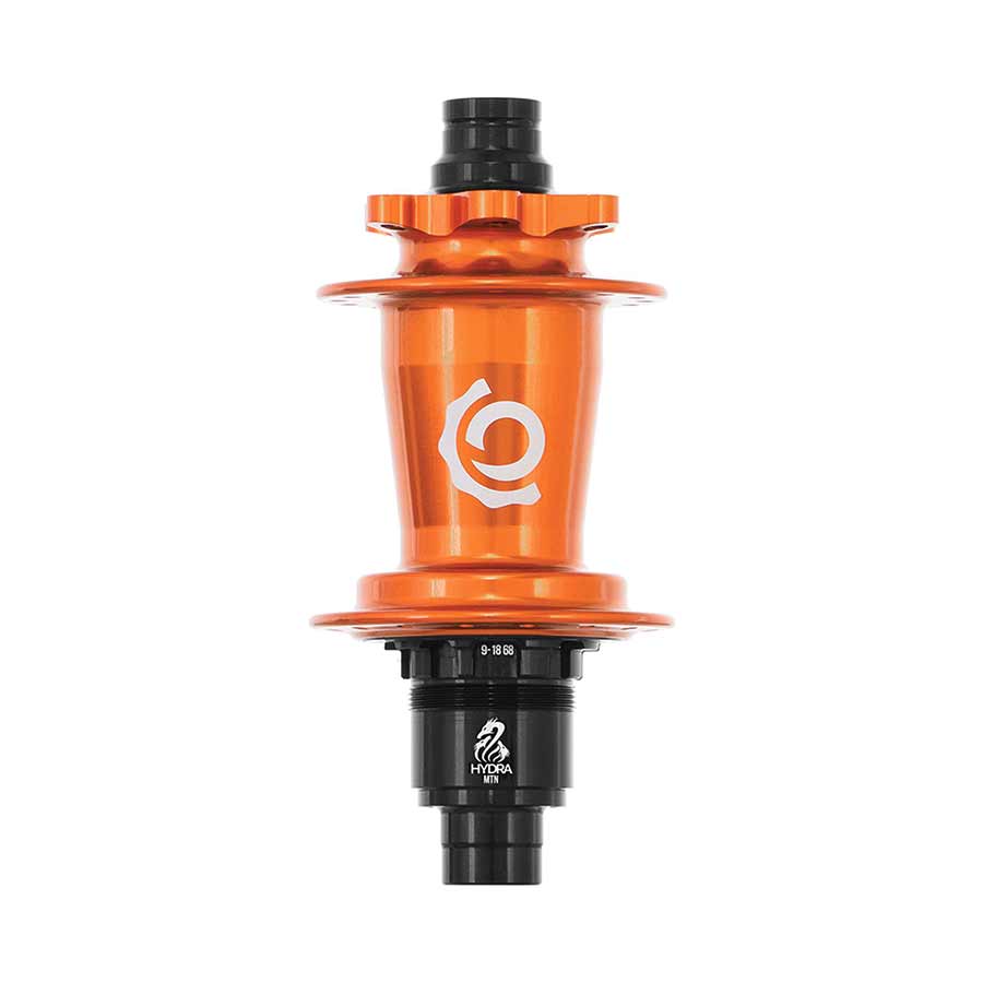 Hubs Industry Nine Industry Nine Hydra Classic Rear Hub - 12 x 148mm 6-Bolt Micro Spline Orange 32H Dark Slate Gray