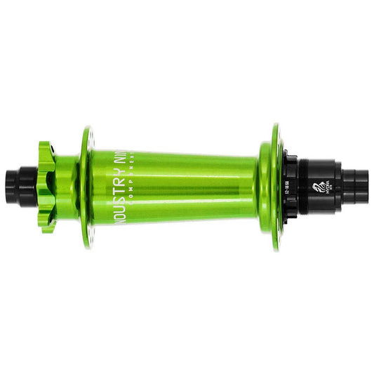 Hubs Industry Nine Industry Nine Hydra Classic Rear Hub - 12 x 148mm 6-Bolt XD Lime 28H Yellow Green