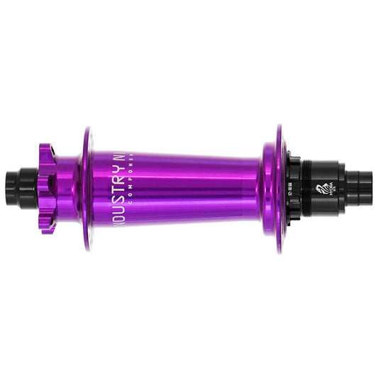 Hubs Industry Nine Industry Nine Hydra Classic Rear Hub - 12 x 148mm 6-Bolt Micro Spline Purple 28H Dark Orchid