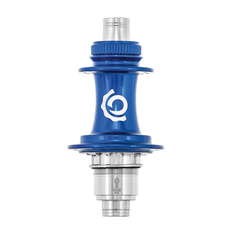 Disc Hubs Industry Nine Industry Nine Classic Road Disc CL Disc Hub Rear 24H 12mm TA 142mm Shimano Road 11 Blue Steel Blue