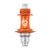 Disc Hubs Industry Nine Industry Nine Classic Road Disc CL Disc Hub Rear 24H 12mm TA 142mm SRAM XD-R Orange Coral