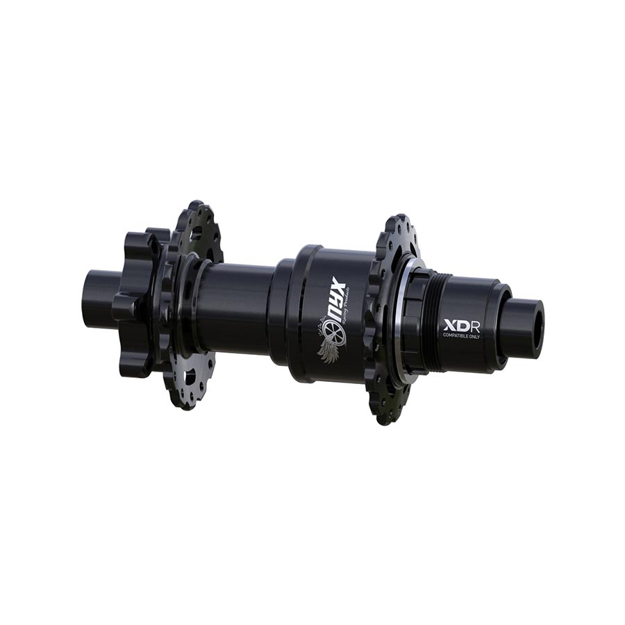 Disc Hubs Onyx Racing Products Onyx Racing Products Vesper MTB DH Disc Hub Rear 32H 12mm TA 157mm SRAM XD-R Black Dark Slate Gray