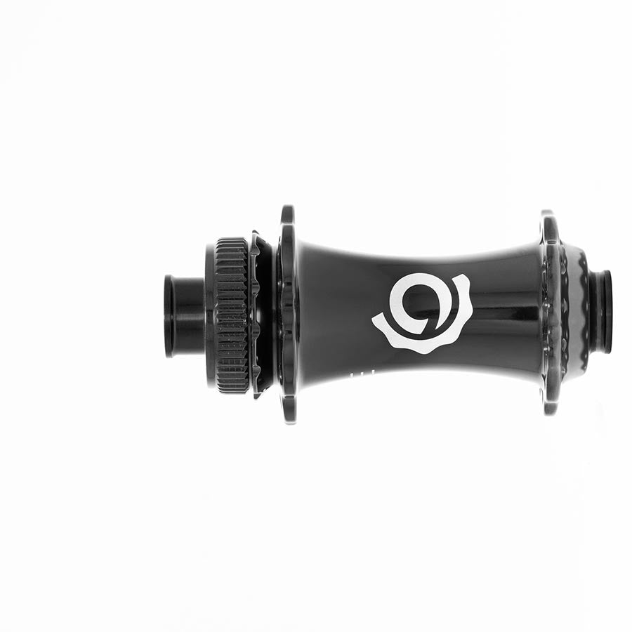 Disc Hubs Industry Nine Industry Nine Solix G Classic Front Disc Hub Front 28H 12mm TA 100mm Black Dark Slate Gray