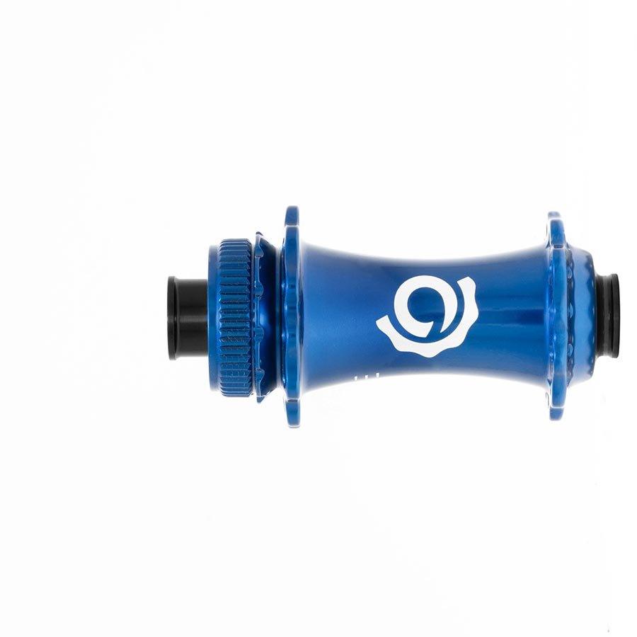 Disc Hubs Industry Nine Industry Nine Solix G Classic Front Disc Hub Front 28H 12mm TA 100mm Blue Steel Blue