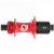 Disc Hubs Industry Nine Industry Nine Solix G Classic Rear HG11 Disc Hub Rear 24H 12mm TA 142mm Shimano HG 11 Red Dark Slate Gray