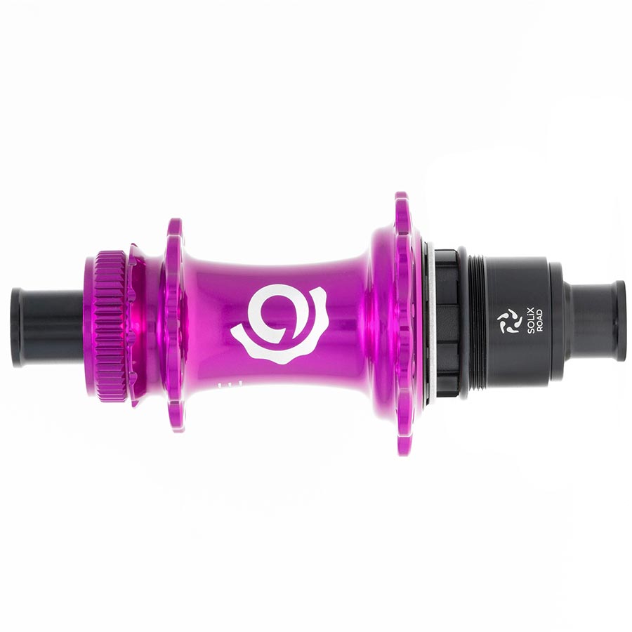 Disc Hubs Industry Nine Industry Nine Solix G Classic Rear XD-R Disc Hub Rear 24H 12mm TA 142mm SRAM XD-R Purple Violet Red