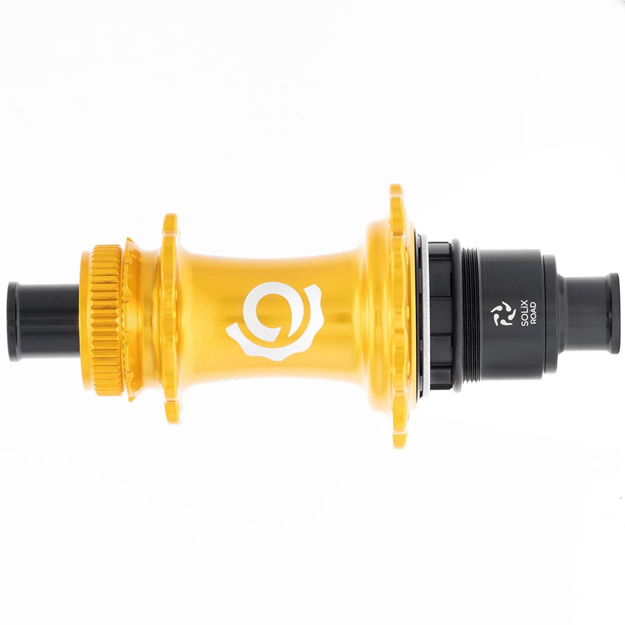 Disc Hubs Industry Nine Industry Nine Solix G Classic Rear XD-R Disc Hub Rear 28H 12mm TA 142mm SRAM XD-R Gold Sandy Brown
