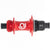 Disc Hubs Industry Nine Industry Nine Solix G Classic Rear XD-R Disc Hub Rear 28H 12mm TA 142mm SRAM XD-R Red Dark Slate Gray