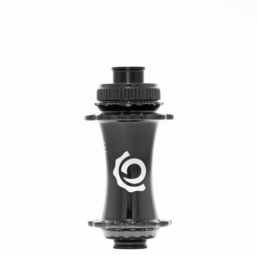 Disc Hubs Industry Nine Industry Nine Solix M Classic Front Disc Hub Front 24H 15mm TA 110mm Boost Black Dark Slate Gray