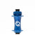Disc Hubs Industry Nine Industry Nine Solix M Classic Front Disc Hub Front 28H 15mm TA 110mm Boost Blue Dark Slate Blue
