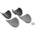 Profile-Design Race+ Armrest Kit Aerobar Pad and Mount Black