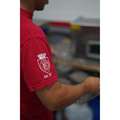 Silca Red Pompe Bicicletta T-Shirt - Dragonspine Cycling