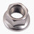 Axles & Axle Parts Wheels Manufacturing Wheels Manufacturing 14 x 1mm rear Outer Axle Nut Dark Slate Gray