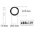 Cartridge Bearings Wheels Manufacturing Wheels Manufacturing 6806/29 ABEC-3 Sealed Bearing Fits SRAM DUB Lavender