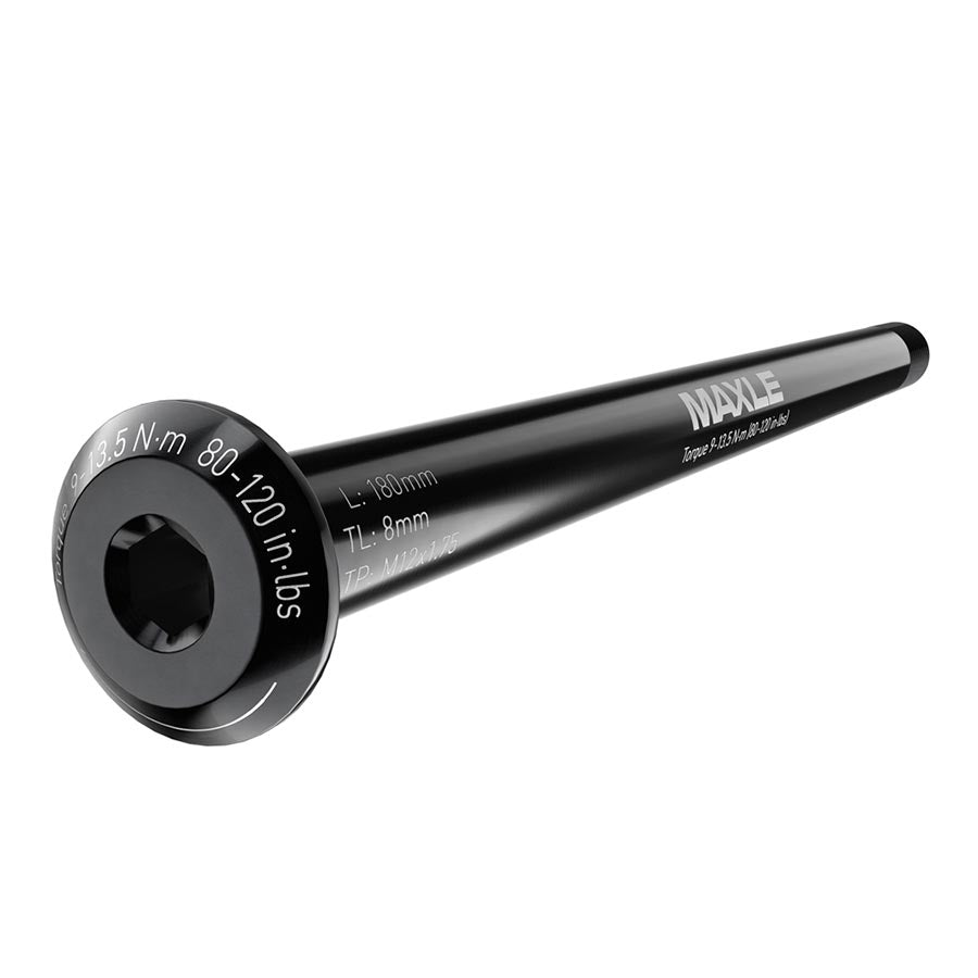 Axles & Axle Parts SRAM SRAM Maxle Stealth Rear Thru Axle - 12x148 171.5mm Length Black Dark Slate Gray