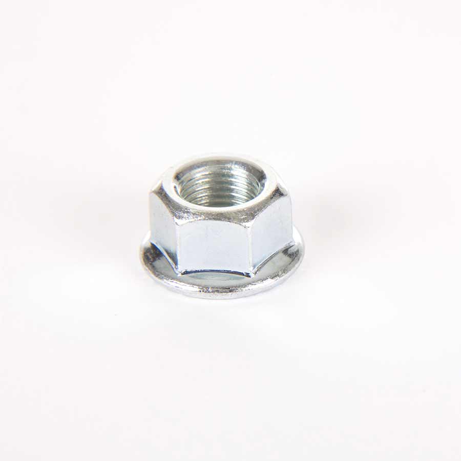 Axles & Axle Parts Wheels Manufacturing Wheels Manufacturing 10 x 1mm rear Outer Axle Nut White Smoke