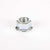 Axles & Axle Parts Wheels Manufacturing Wheels Manufacturing 10 x 1mm rear Outer Axle Nut White Smoke