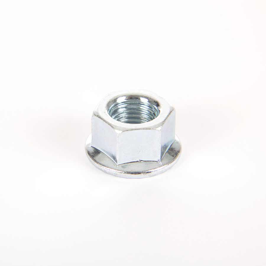 Axles & Axle Parts Wheels Manufacturing Wheels Manufacturing 9.5 x 24tpi Outer Axle Nut White Smoke