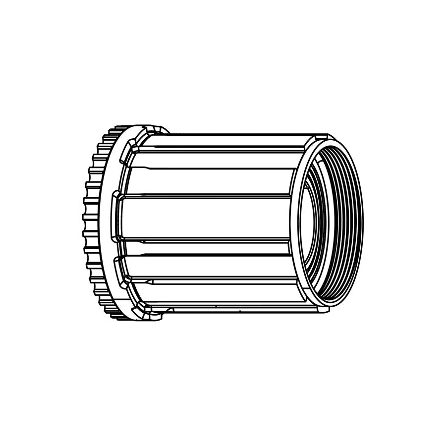 Freehubs Zipp Speed Weaponry Zipp Freehub Kit - Cognition NSW 11-speed SRAM Disc / Rim Brake Generation 2 Black
