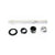 Axles & Axle Parts SRAM SRAM Complete Rear Axle Assembly Kit Axle Threaded Lock Nuts End Caps 148 Boost 746 Hub XD Driver Body Dark Slate Gray