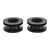 Front Axle Conversion Kit Industry Nine Industry Nine Hydra 6-Bolt Endcaps - Torque Cap Black
