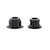 Hub Parts Industry Nine Industry Nine Rear (IS) Hub Endcap Kit 12x135/150 TA  Pair Dark Slate Gray
