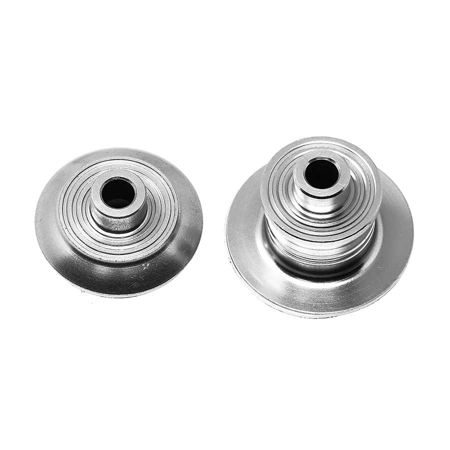 Hub Parts Industry Nine Industry Nine Torch Endcap Front QR Centerlock Kit Gray