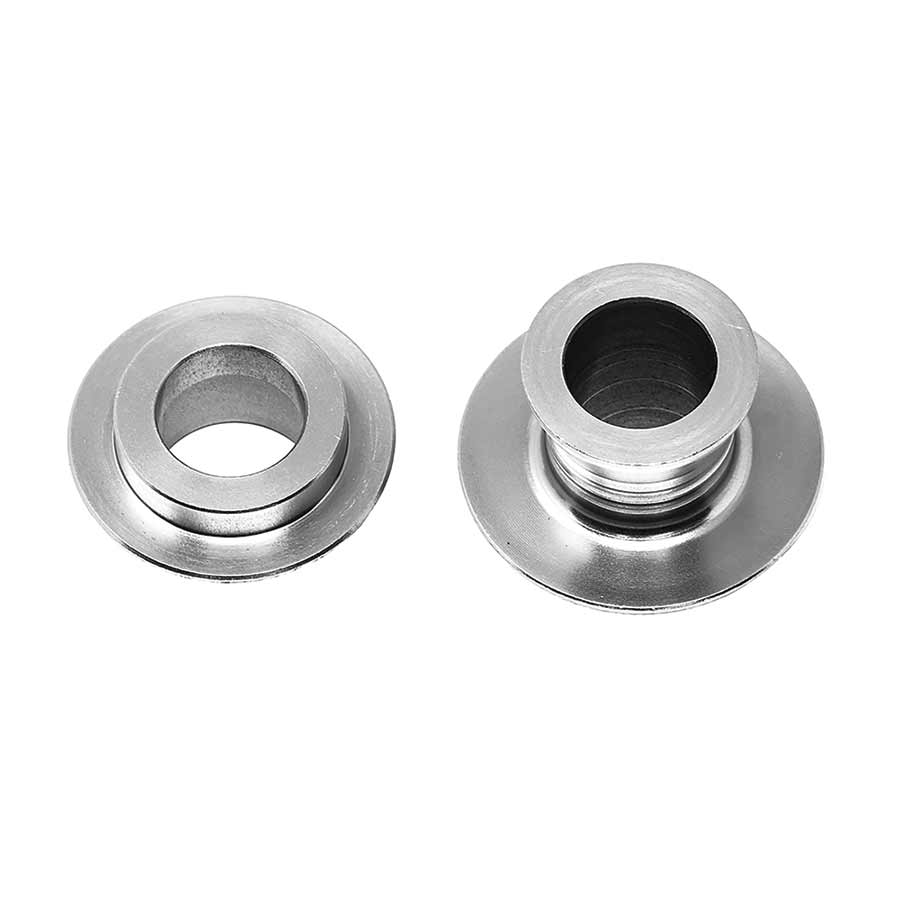 Front Axle Conversion Kit Industry Nine Industry Nine Torch Road Centerlock Front Axle End Cap Conversion Kit Converts to 12mm Thru Axle Gray