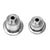 Hub Parts Industry Nine Industry Nine Torch Endcap Rear QR Centerlock Kit Gray