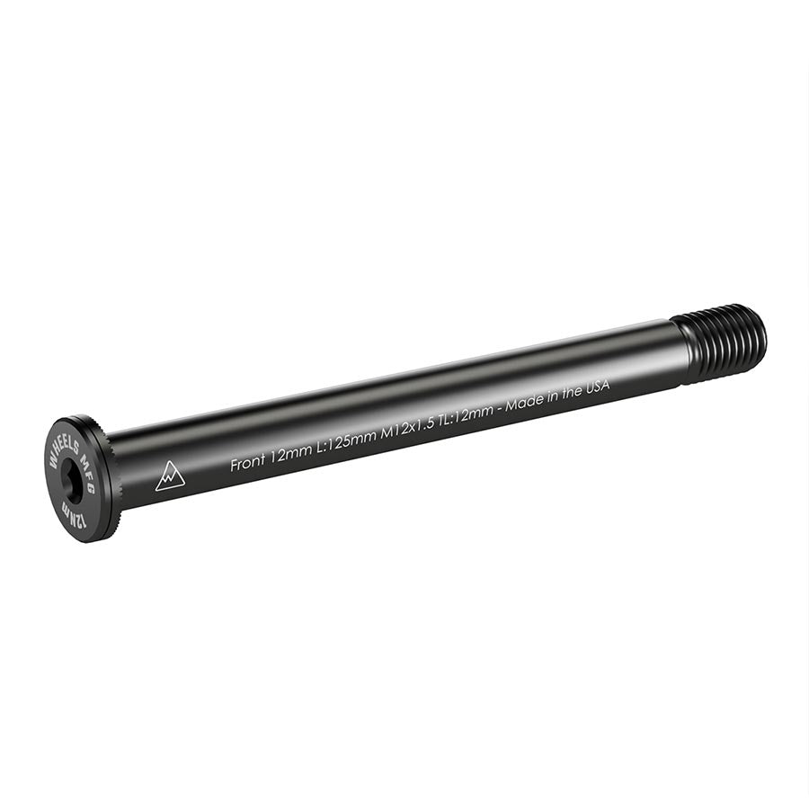 Axles & Axle Parts Wheels Manufacturing Wheels Manufacturing Front Thru Axle - M12 x 1.5 x 15 125mm Dark Slate Gray