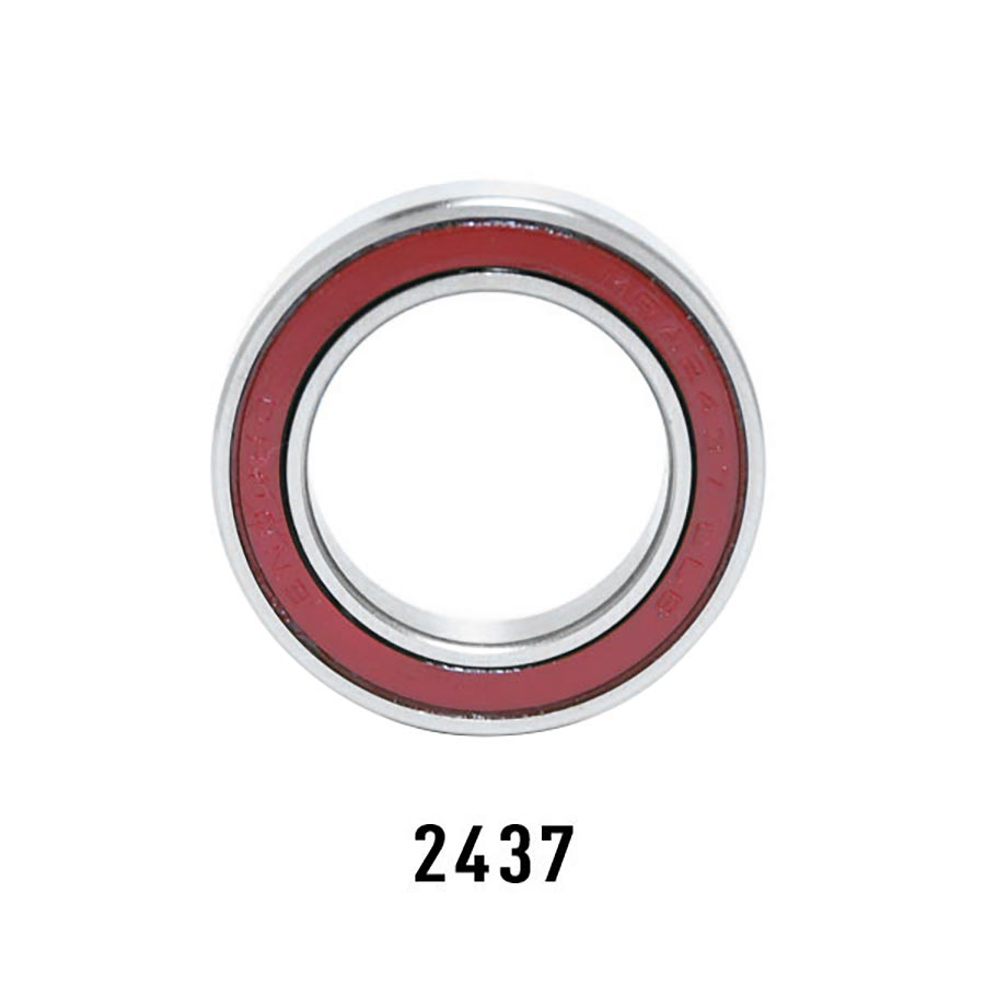 Cartridge Bearings Wheels Manufacturing Wheels Manufacturing Angular Contact Sealed Cartridge Bearing MR 2437 24x37x7mm Steel Light Gray