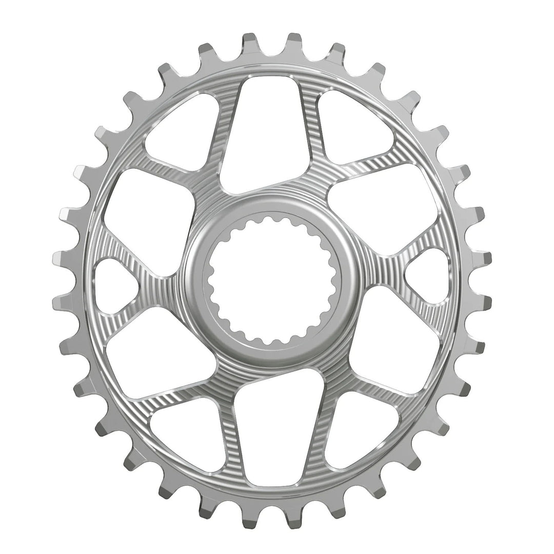 Works Components Oval Chainring Shimano DM 32T Boost 3mm Slv
