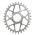 Works Components Oval Chainring Shimano DM 32T Boost 3mm Slv