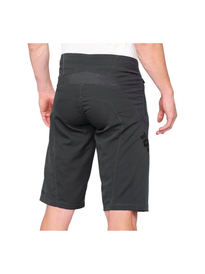 100% Airmatic Shorts - Charcoal Size 32