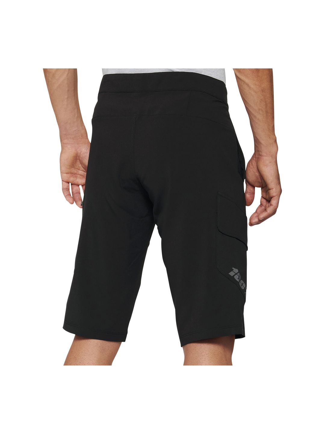 100% Ridecamp Shorts with Liner - Black Size 30