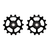 CeramicSpeed Pulley Wheels for Shimano XT/XTR, 12-Speed Narrow-Wide - Dragonspine Cycling