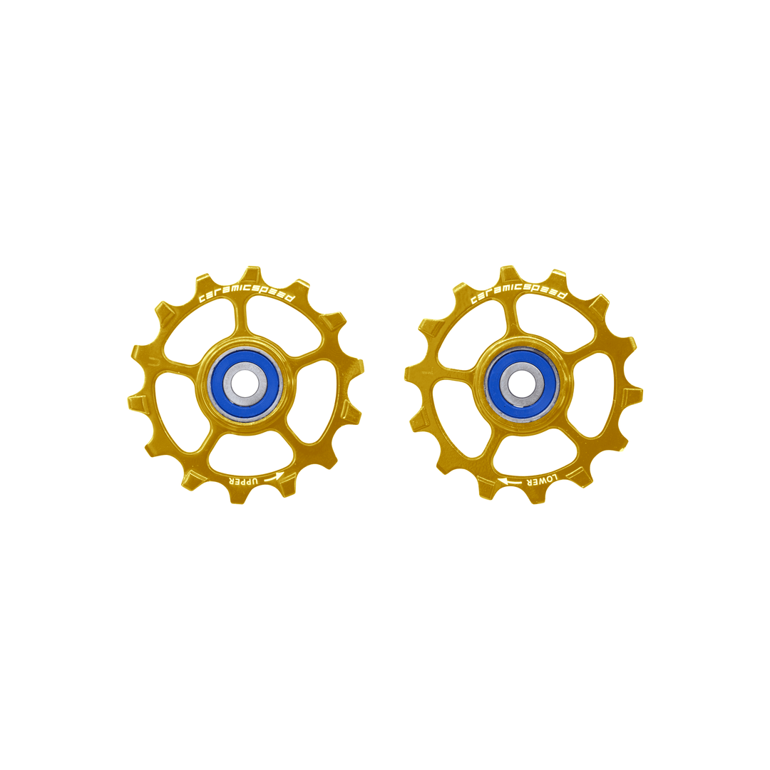CeramicSpeed Pulley Wheels for Shimano XT/XTR, 12-Speed Narrow-Wide - Dragonspine Cycling