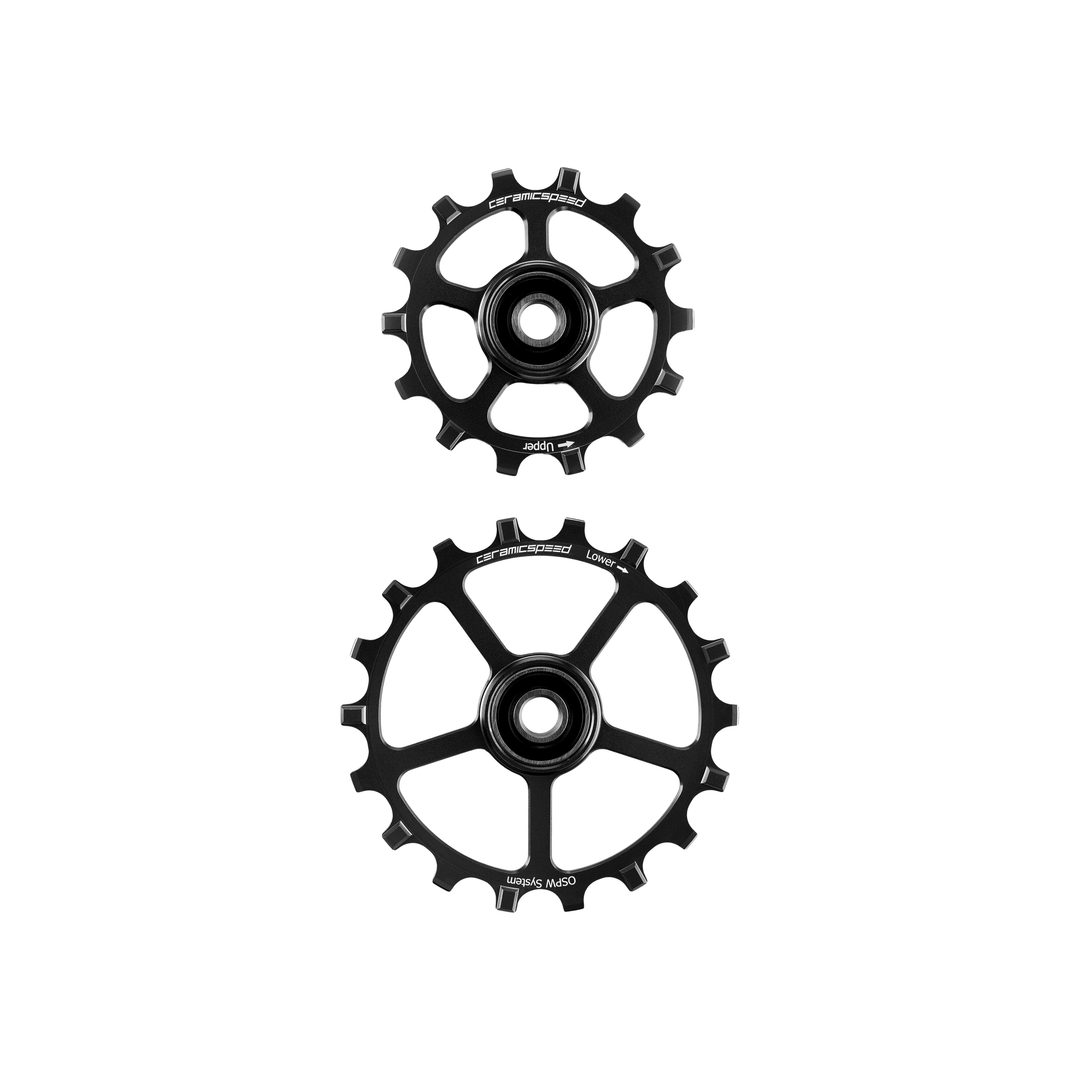 CeramicSpeed Oversized Pulley Wheels 14/18 Tooth - Dragonspine Cycling