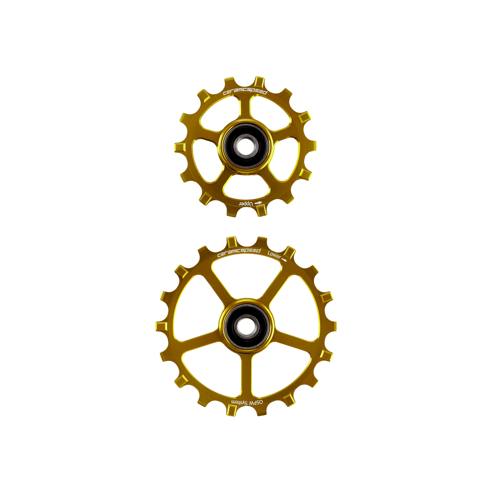 CeramicSpeed Oversized Pulley Wheels 14/18 Tooth - Dragonspine Cycling